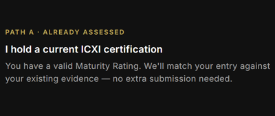 Path A Already Assessed